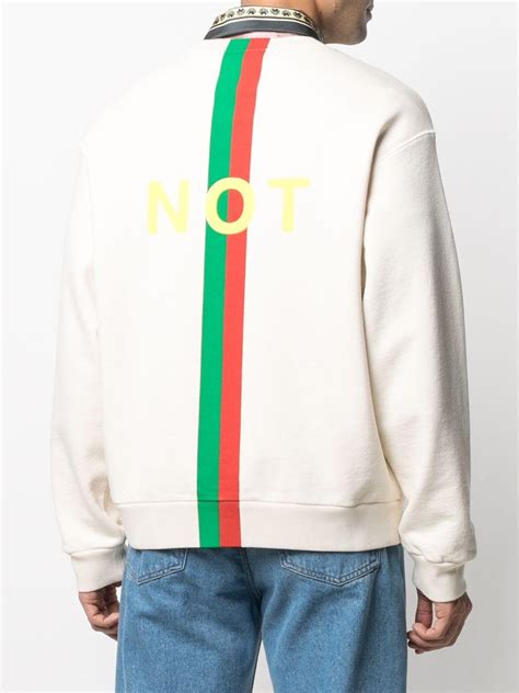 gucci fake/not sweatshirt|gucci inspired sweatshirt.